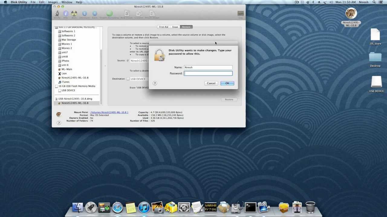 create a windows 10 bootable usb on mac os x yosemite